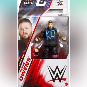 Mattel WWE Kevin Owens Figure - Black and Blue Gear